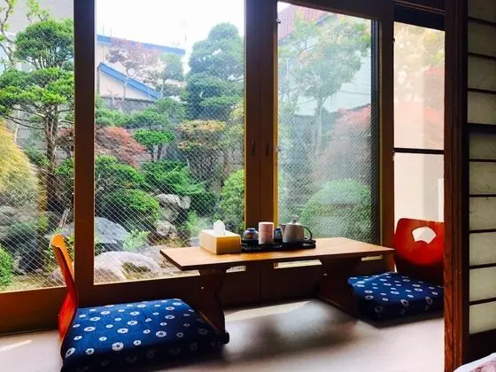 Traditional Oda, Sigara İçilmez (Tatami Garden Room w/ Public Restroom)
