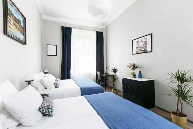 Superior Apart Daire, 2 Yatak Odası, Mutfak, Bahçe Manzaralı