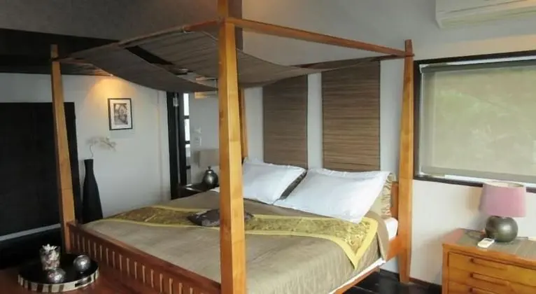 Design İki Ayrı Yataklı Oda, 1 En Büyük (King) Boy Yatak, Okyanus Manzaralı, Bahçeli