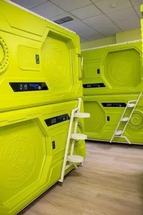 Tek Büyük Yataklı Oda (Capsule 2persons in mixed shared room)