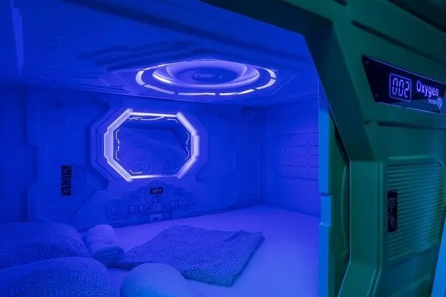 Tek Büyük Yataklı Oda (Capsule 2persons in mixed shared room)