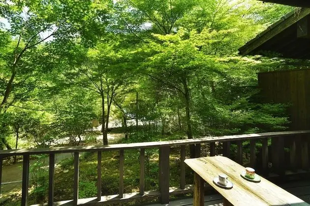 Traditional Oda, Sigara İçilebilir (Japanese Style, Private Open-air Bath)