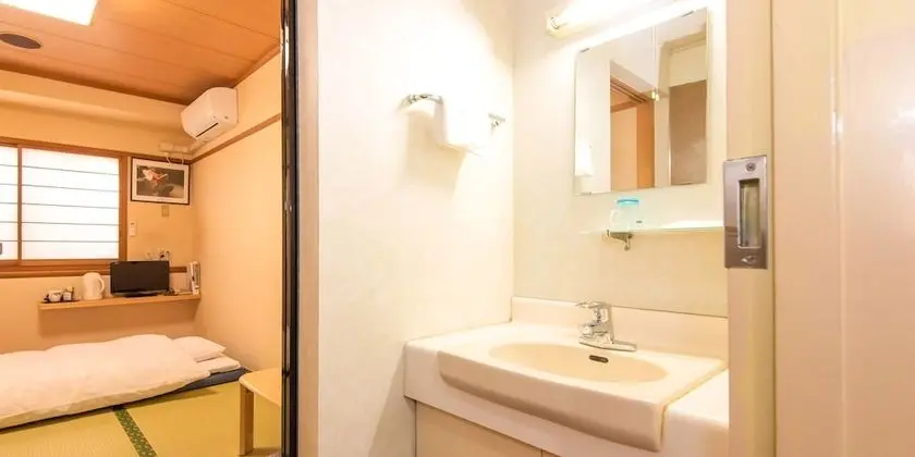 Traditional İki Ayrı Yataklı Oda, Sigara İçilmez, Ortak Banyo (Japanese Style)