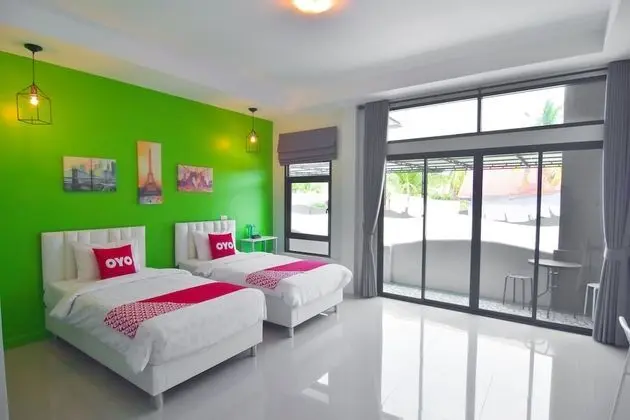 Deluxe İki Ayrı Yataklı Oda, Havuz Manzaralı