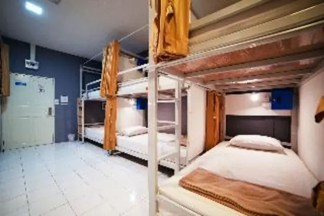 Bed in dormitory