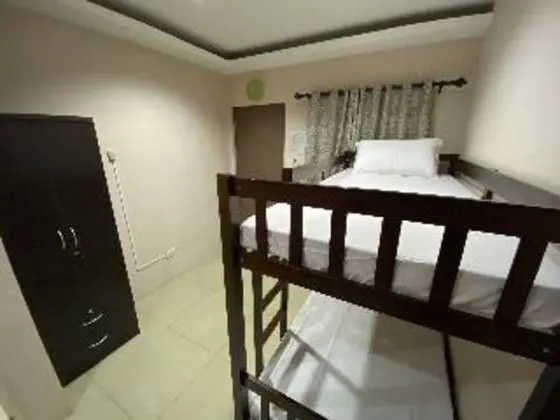 Bed in dormitory