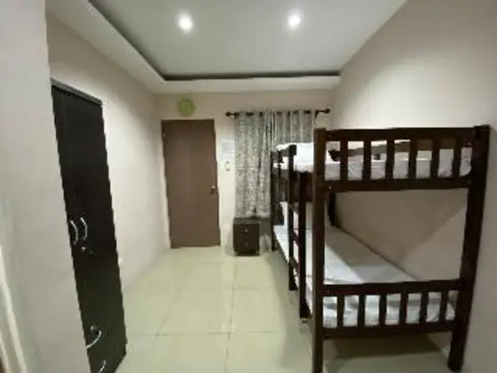 Bed in dormitory