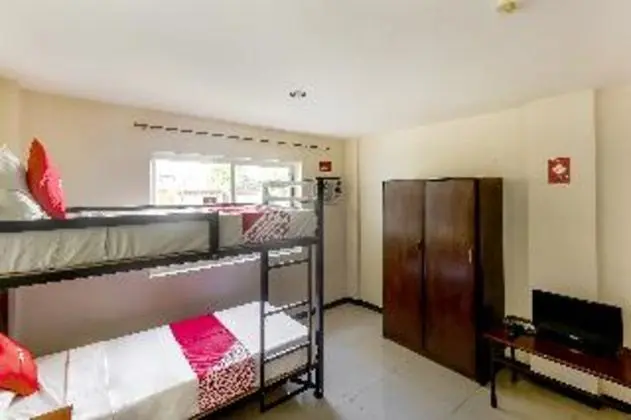Bed in dormitory