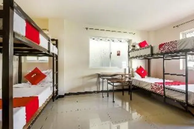 Bed in dormitory
