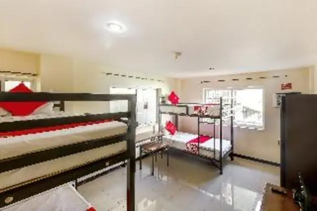Bed in dormitory