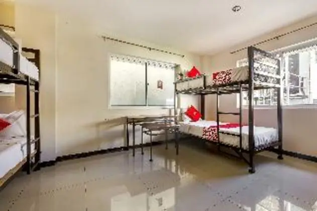 Bed in dormitory