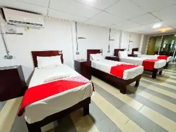 Bed in dormitory