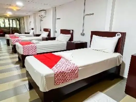 Bed in dormitory