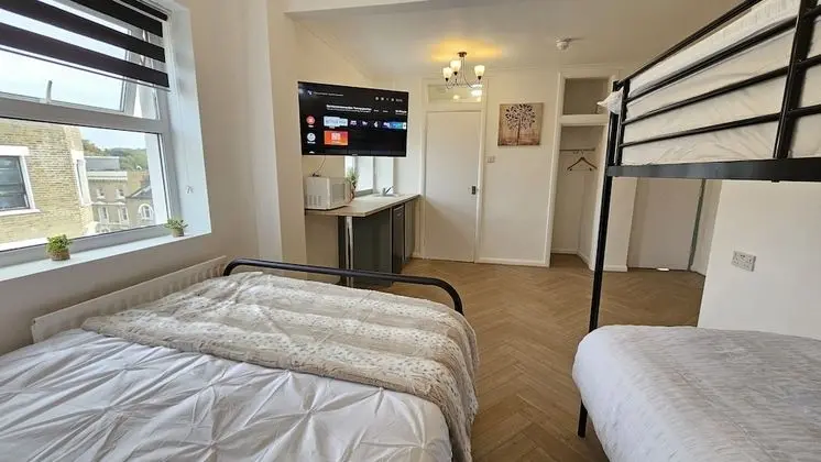 Deluxe Stüdyo, 2 Çift Kişilik Yatak