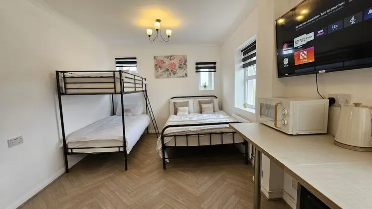 Deluxe Stüdyo, 2 Çift Kişilik Yatak
