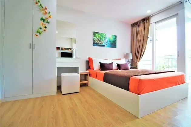 Deluxe Stüdyo, 1 Büyük (Queen) Boy Yatak, Balkon, Dağ Manzaralı