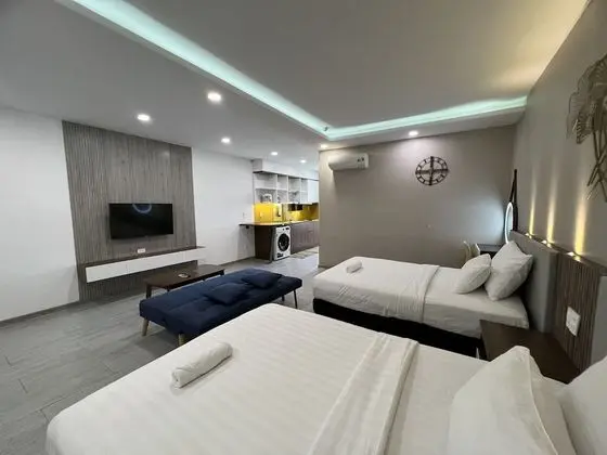 Deluxe Apart Daire, 2 Yatak Odası, Balkon