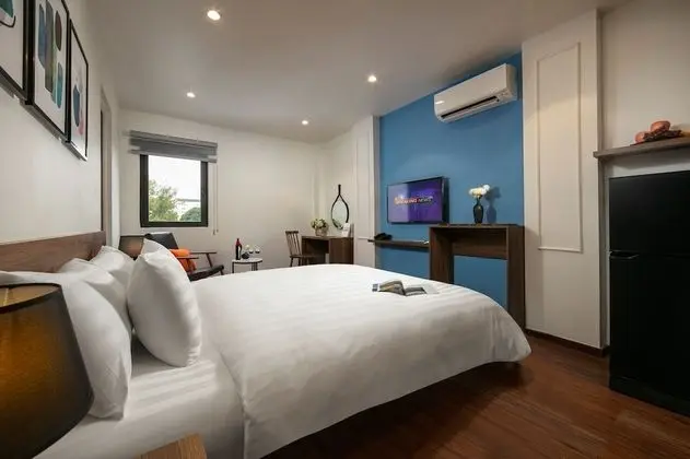 Deluxe Tek Büyük veya İki Ayrı Yataklı Oda, Birden Çok Yatak, Sigara İçilmez, Küçük Mutfak