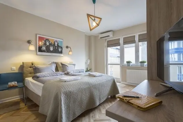 Apart Daire, 2 Yatak Odası, Balkon (at 38 Nowogrodzka Street)