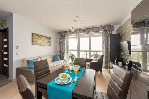 Apart Daire, 1 Yatak Odası (at 291A Aleja Krakowska Street)