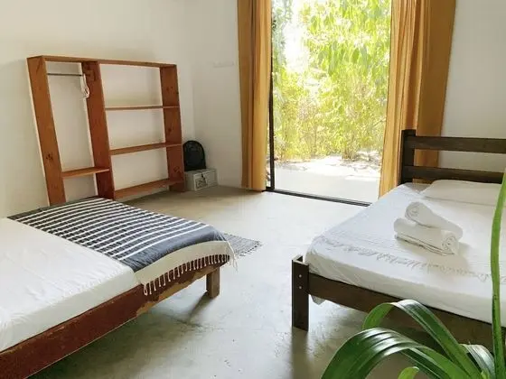 Basic Quadruple Room, Multiple Beds, Kitchen, Slope side