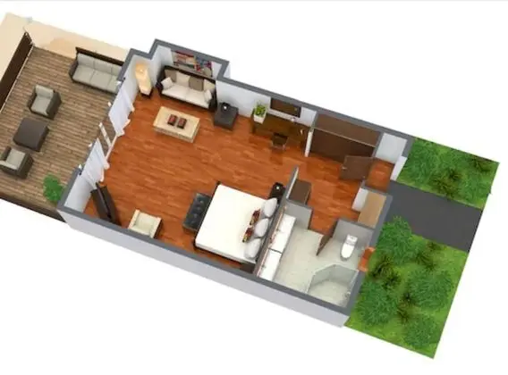 Premium Bungalov, Denize Sıfır