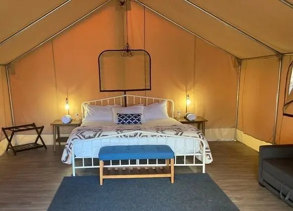 Luxury Çadır, 1 En Büyük (King) Boy Yatak, Veranda