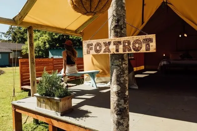 Luxury Çadır, 1 En Büyük (King) Boy Yatak, Veranda