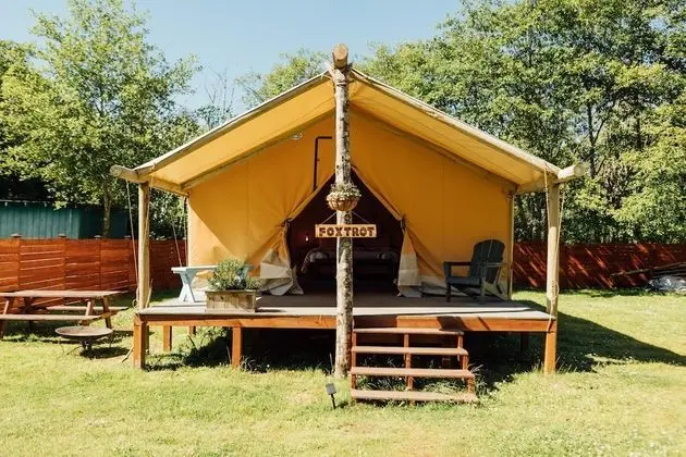 Luxury Çadır, 1 En Büyük (King) Boy Yatak, Veranda
