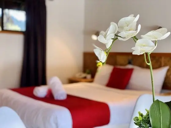 Luxury Kulübe, 1 Büyük (Queen) Boy Yatak, Bahçe Manzaralı (Tropical)