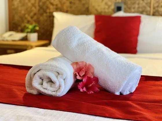 Luxury Kulübe, 1 Büyük (Queen) Boy Yatak, Bahçe Manzaralı (Tropical)