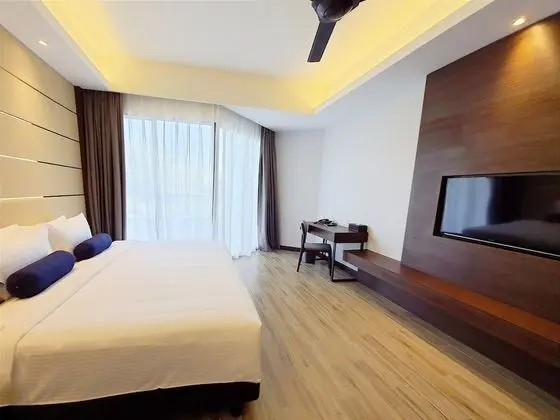Deluxe Oda, 1 En Büyük (King) Boy Yatak, Şehir Manzaralı