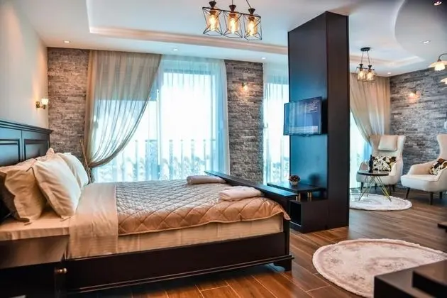 Deluxe Tek Büyük Yataklı Oda, Balkon, Deniz Manzaralı (201)
