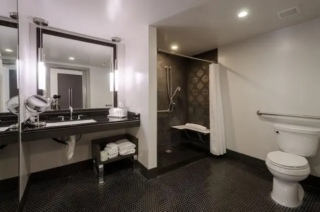 Bir En Büyük (King) Boy Yataklı, Engellilere Uygun (Maverick Room)