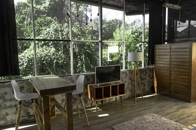 Design Bungalov, 1 En Büyük (King) Boy Yatak, Teras, Nehir Manzaralı