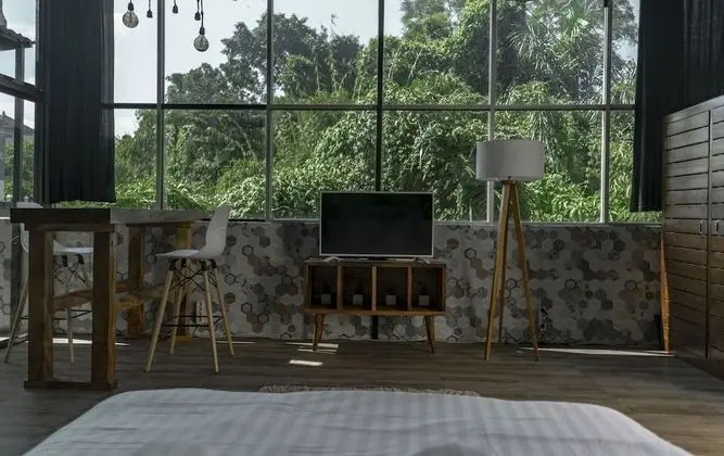 Design Bungalov, 1 En Büyük (King) Boy Yatak, Teras, Nehir Manzaralı