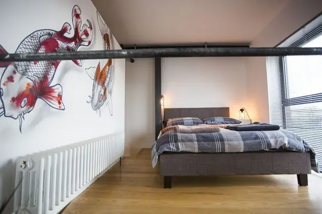 Deluxe Apart Daire, 1 Yatak Odası, Balkon (River Loft)