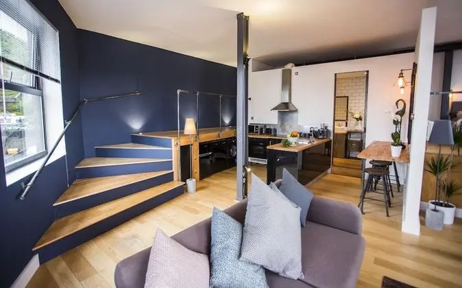 Deluxe Apart Daire, 1 Yatak Odası, Balkon (River Loft)