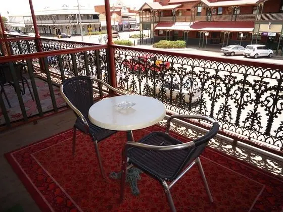 Balcony Single with a Single Bed