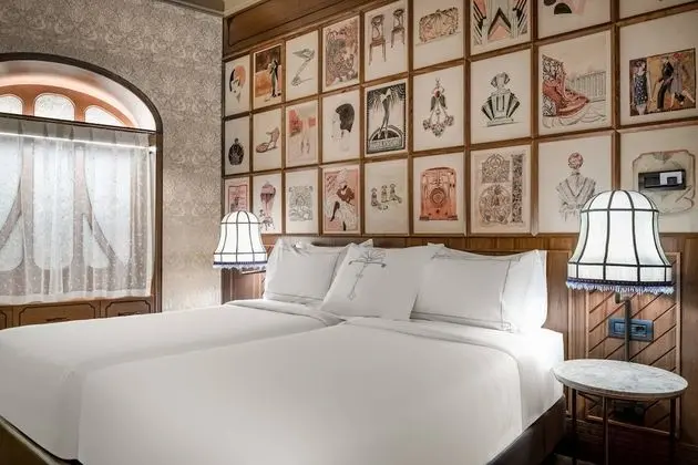 Deluxe Oda, 2 Tek Kişilik Yatak, Sigara İçilmez, Avlu Manzaralı (Interior)
