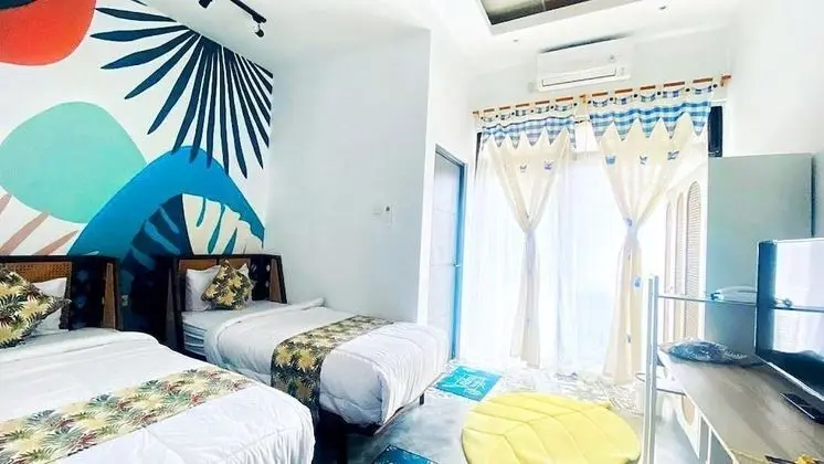 Deluxe Oda, 2 Tek Kişilik Yatak, Sigara İçilebilir, Bahçe Manzaralı