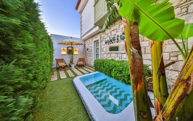 Suite, Bahçe Manzaralı, Şömineli ve Jakuzili
