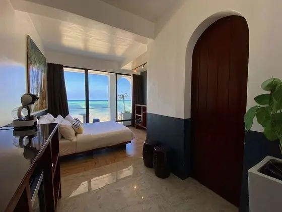 Tek Büyük Yataklı Oda, 1 Büyük (Queen) Boy Yatak, Balkon, Okyanus Manzaralı