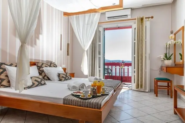 İki Ayrı Yataklı Oda, Balkon, Deniz Manzaralı