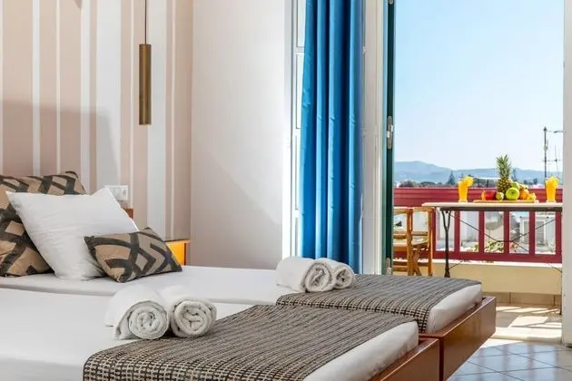 İki Ayrı Yataklı Oda, Balkon, Deniz Manzaralı