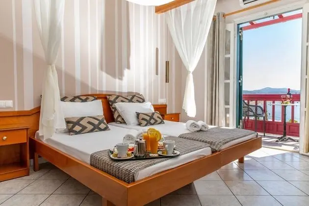 İki Ayrı Yataklı Oda, Balkon, Deniz Manzaralı