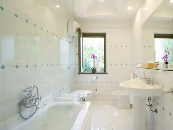 Garden Double room with sea view and terrace