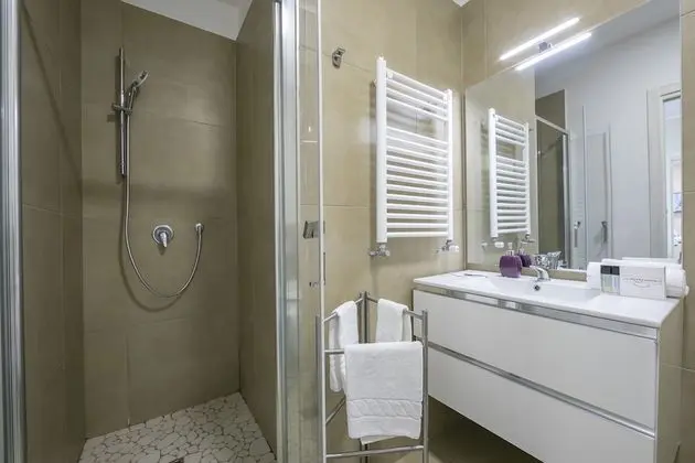 Family Apart Daire, 1 Çift Kişilik Yatak ve Çekyat (Palazzo dei Delfini 3)