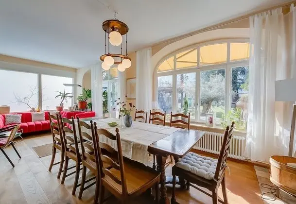 Family Apart Daire, 1 Çift Kişilik Yatak ve Çekyat, Bahçeli (Palazzo dei Ulivi - Glyzinie)