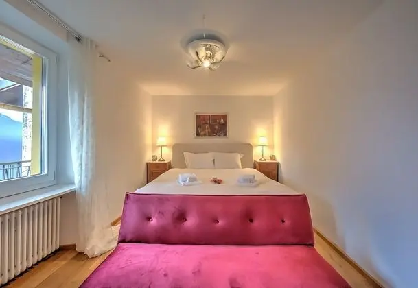 Family Apart Daire, 1 Çift Kişilik Yatak ve Çekyat, Bahçeli (Palazzo dei Ulivi - Merlot)